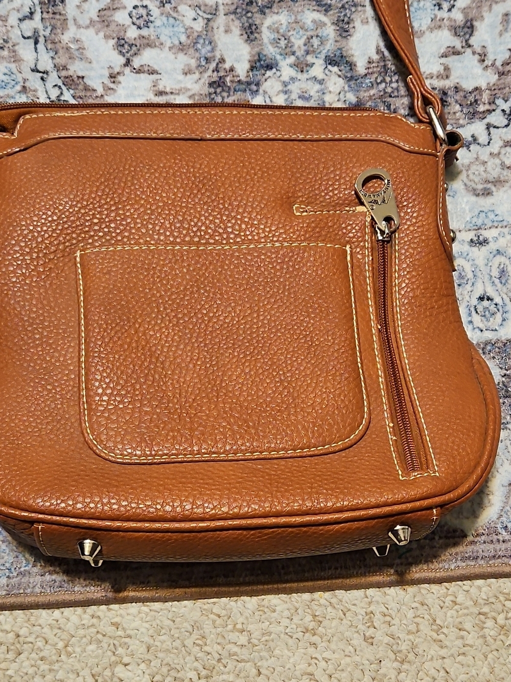 Montana West Horse Head Rhinestone Concealed Carry Crossbody Bag - Picture 3 of 13